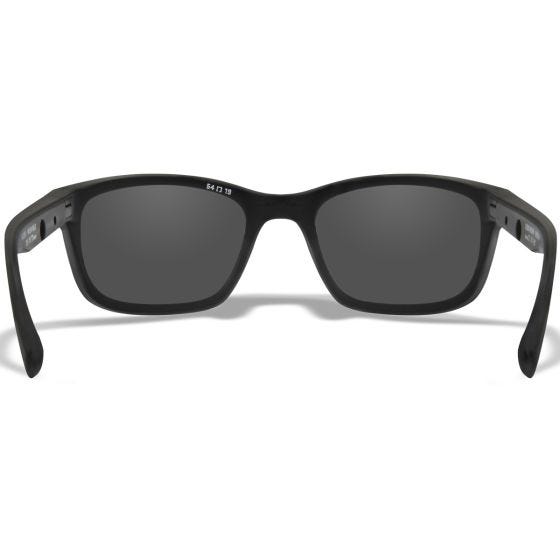 Wiley X WX Helix Briller - Captivate Polarized Blue Mirror Lenses / Matte Black Frame