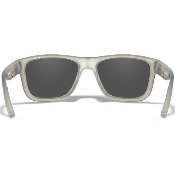 Wiley X WX Ovation Briller - Captivate Polarized Blue Mirror Lenses / Matte Slate Frame