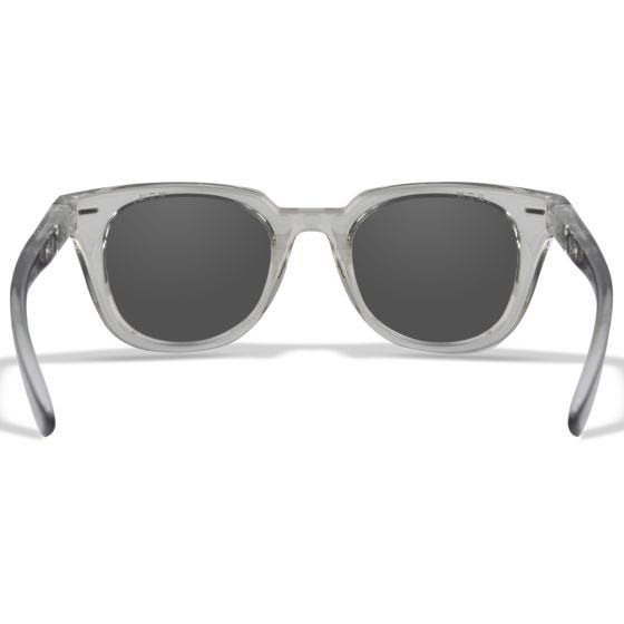 Wiley X WX Ultra Briller - Captivate Polarized Grey Lenses / Gloss Crystal Light Grey Frame