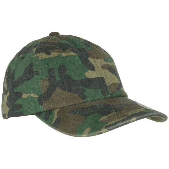 YP Low Profile Camo Washed Kasket Washed Woodland