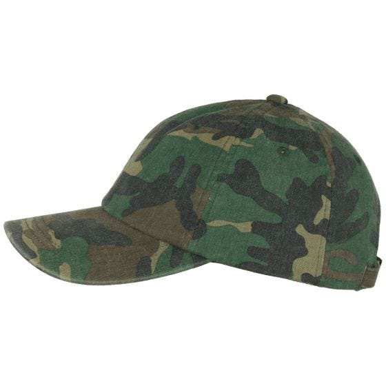 YP Low Profile Camo Washed Kasket Washed Woodland