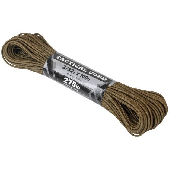 Atwood Rope 275 Taktisk Snor 100 ft - Coyote