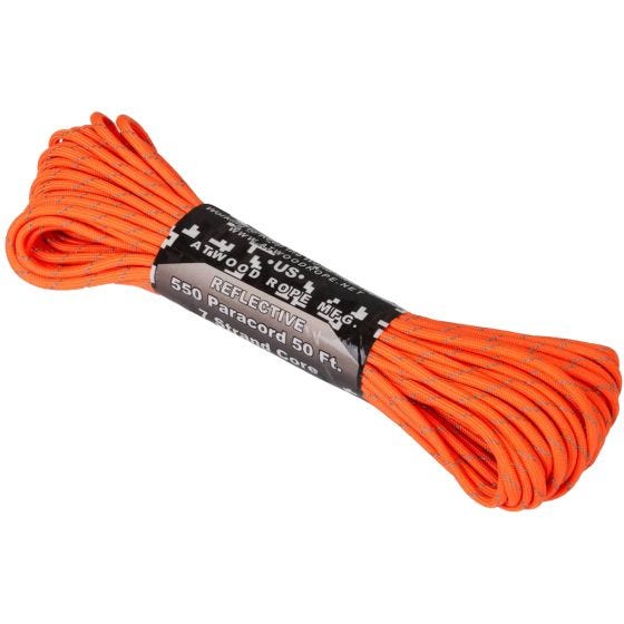 Atwood Rope 550 Parasnor Refleks 50 ft - Orange