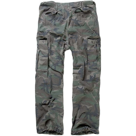 Brandit M-65 Vintage Bukser - Woodland