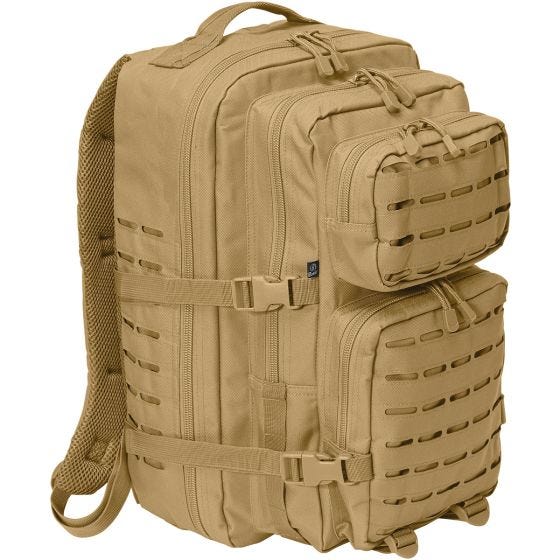 Brandit US Cooper Lasercut Stor Rygsæk - Camel