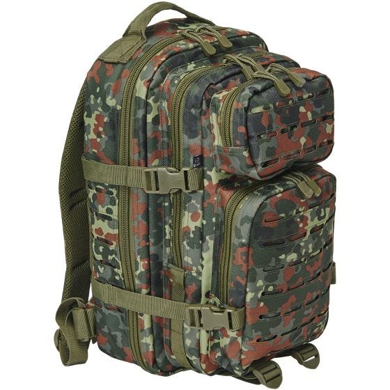 Brandit US Cooper Lasercut Medium Rygsæk - Flecktarn