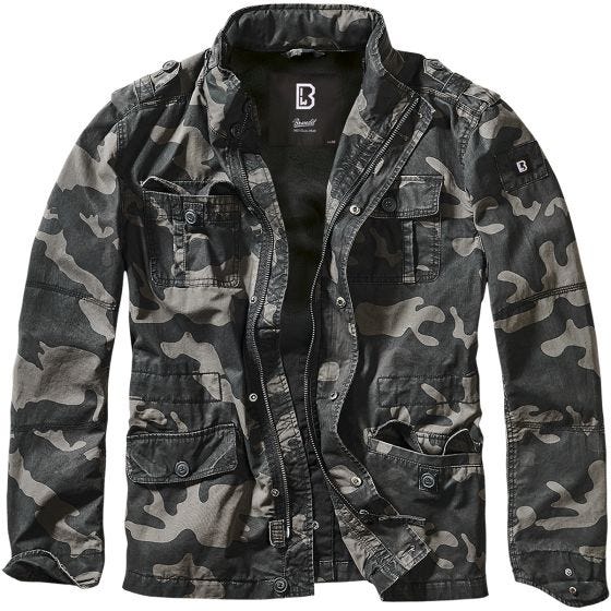Brandit Britannia Jakke - Dark Camo