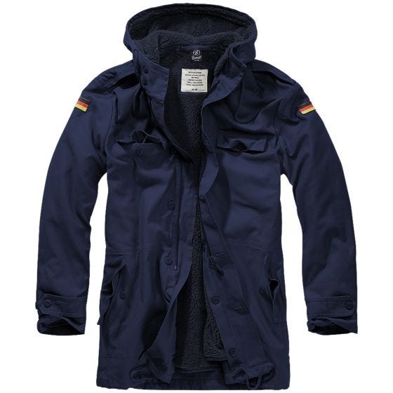 Brandit BW Parka-flag - Navy