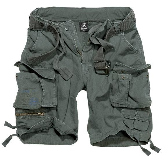 Brandit Savage Vintage Shorts - Anthrazit