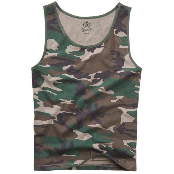 Brandit Tanktop - Woodland