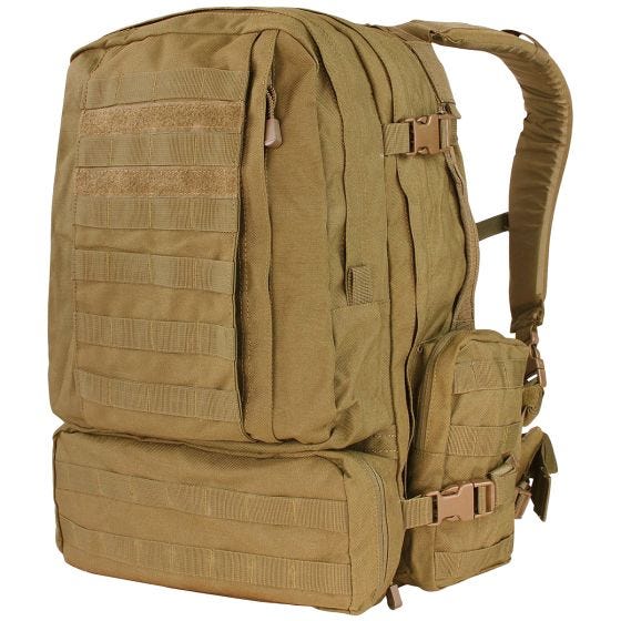 Condor Assault-pakke 3-Day - Coyote Brown