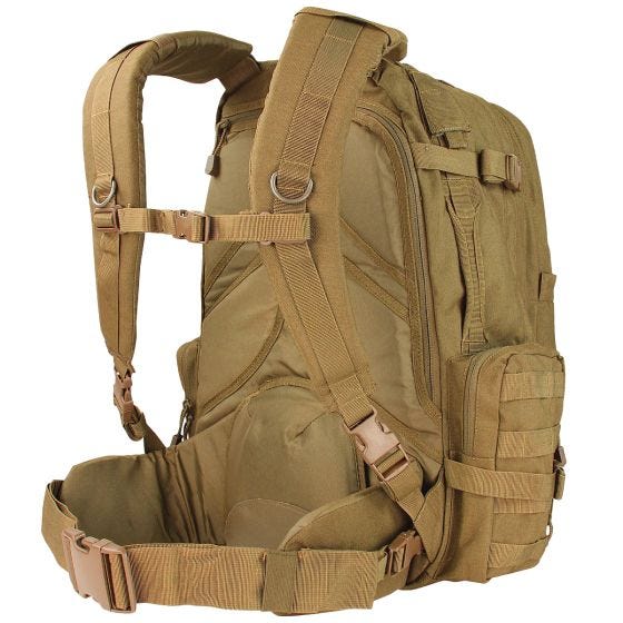 Condor Assault-pakke 3-Day - Coyote Brown