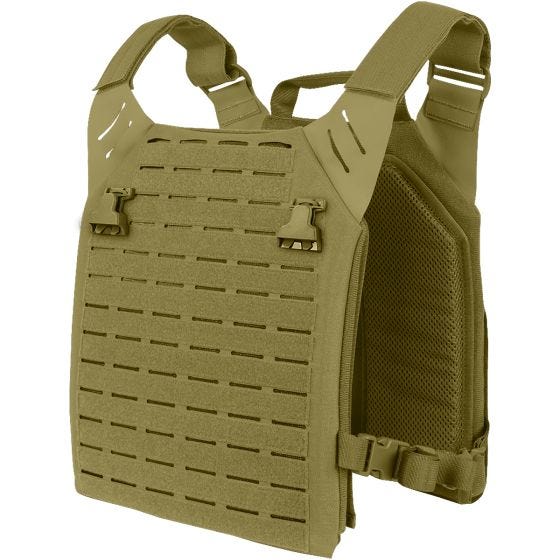 Condor Elite LCS Vanquish Pladeholder - Coyote Brown