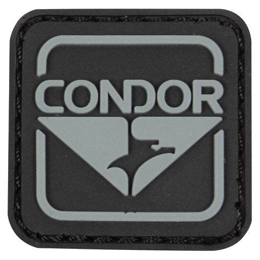 Condor Emblemlap PVC - Sort/Grå
