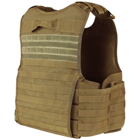 Condor Enforcer Pladeholder Kan Frigives - Coyote Brown