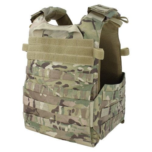 Condor Gunner Pladeholder Letvægt - MultiCam