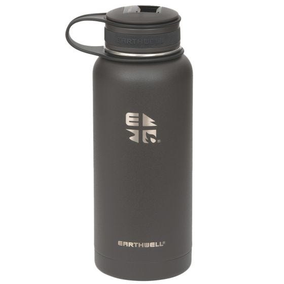 Earthwell Kewler Opener Vakuumflaske 946 ml - Volcanic Black