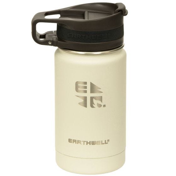 Earthwell Roaster Loop Vakuumflaske 355 ml - Baja Sand