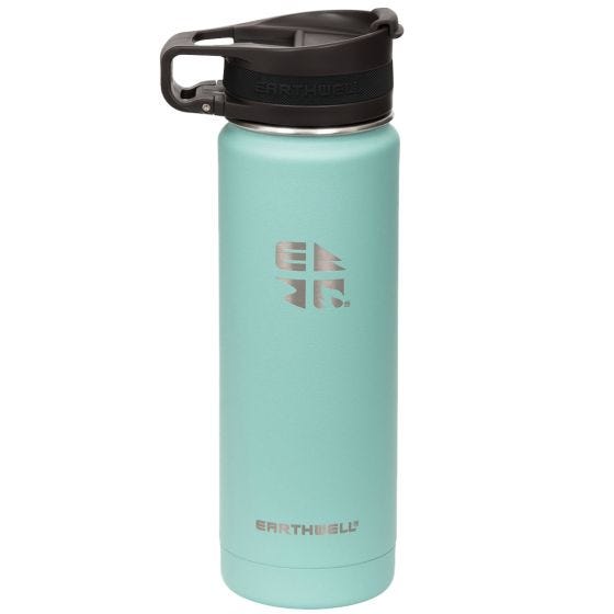 Earthwell Roaster Loop Vakuumflaske 592 ml - Aqua Blue