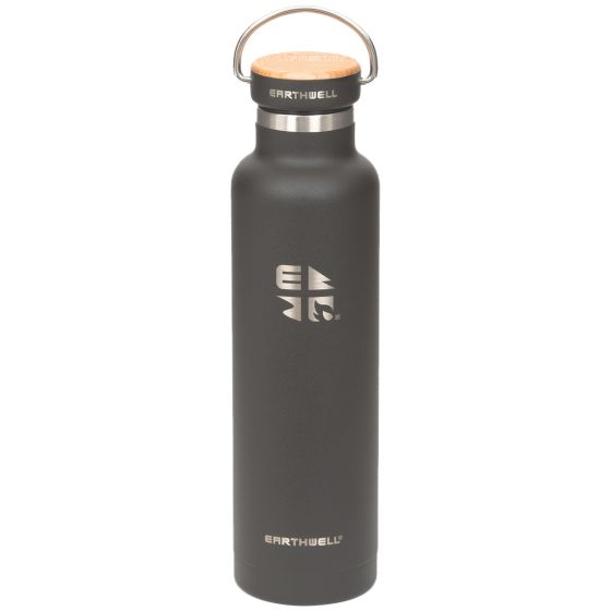 Earthwell Woodie Vakuumflaske 650 ml - Pine/Volcanic Black