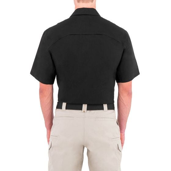 First Tactical Men's Specialist Short Sleeve BDU Shirt Black