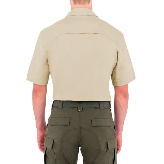 First Tactical Men's Tactix Short Sleeve BDU Shirt Khaki