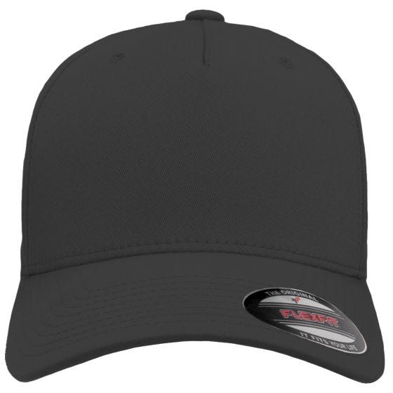 Flexfit 5 Panel-kasket - Sort