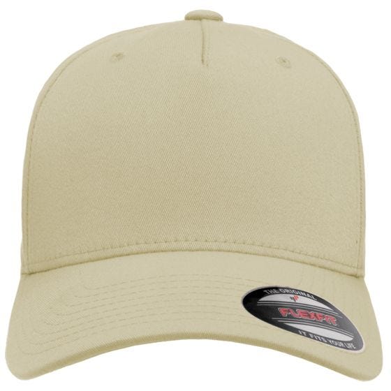Flexfit 5 Panel-kasket - Khaki
