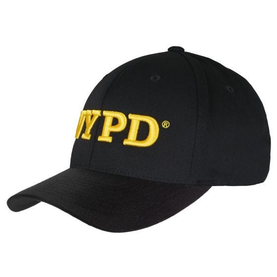Flexfit NYPD 3D Logo Kasket - Sort