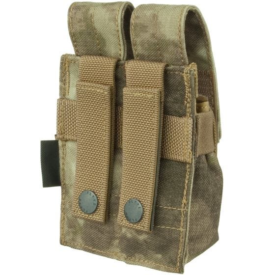 Flyye Ver. FE Dobbelt Magasinpung MOLLE 9 mm - A-TACS AU