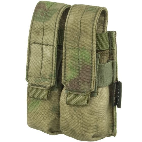 Flyye Ver. FE Dobbelt Magasinpung MOLLE 9 mm - A-TACS FG