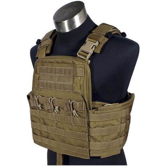 Flyye Field Compact Pladeholder - Coyote Brown
