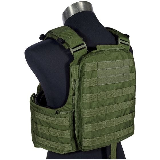 Flyye Field Compact Pladeholder - Olive Drab