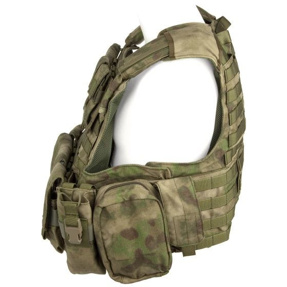 Flyye Force Recon ver. Land Vest med Hylstersæt - A-TACS FG