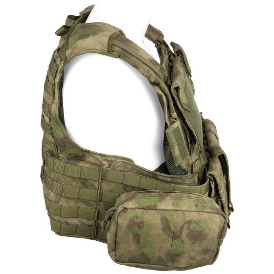 Flyye Force Recon ver. Land Vest med Hylstersæt - A-TACS FG