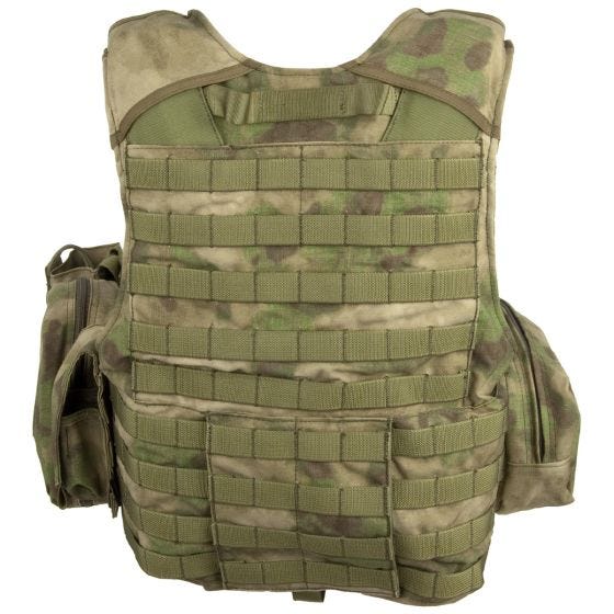 Flyye Force Recon ver. Land Vest med Hylstersæt - A-TACS FG
