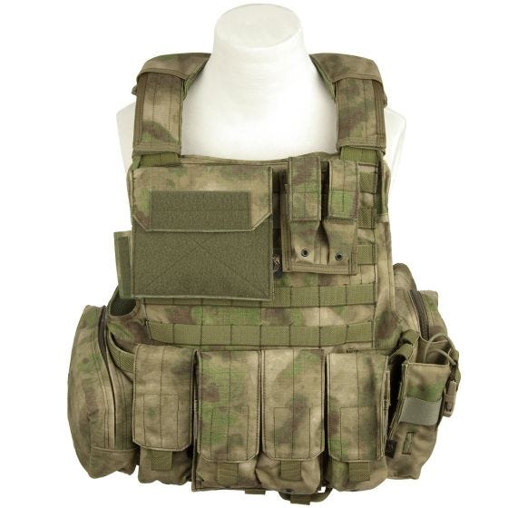 Flyye Force Recon ver. Land Vest med Hylstersæt - A-TACS FG