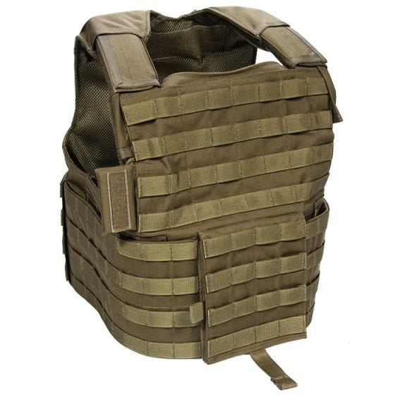 Flyye Force Recon ver. Land Vest med Hylstersæt - Coyote Brown