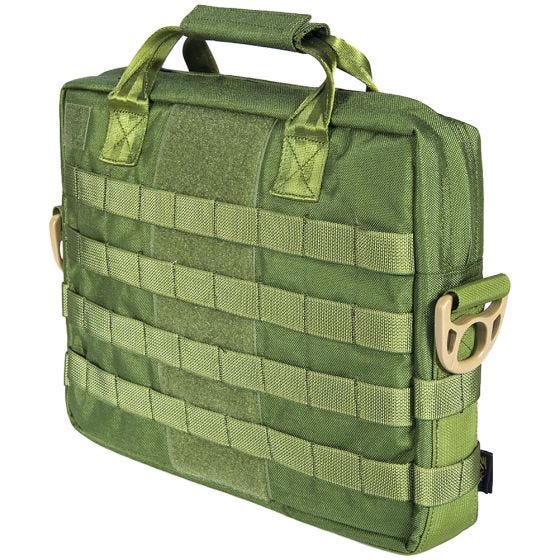 Flyye MID Taske med Notesbog 17" - Olivenfarvet