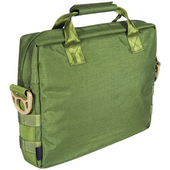 Flyye MID Taske med Notesbog 17" - Olivenfarvet