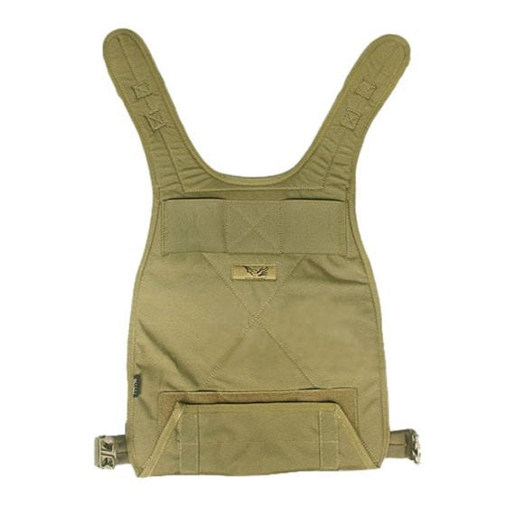 Flyye RRV PC Pladeholder MOLLE-vest - Khaki