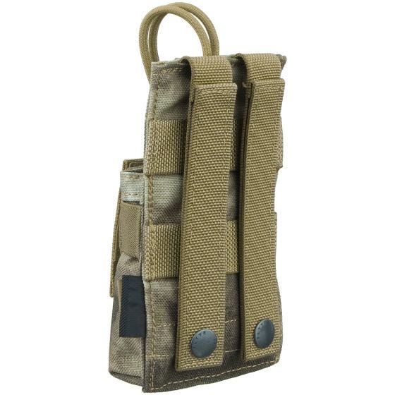 Flyye Kortbølgeradiohylster MOLLE - A-TACS AU
