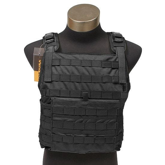Flyye PC Pladeholder MOLLE-stil - Sort