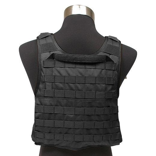Flyye PC Pladeholder MOLLE-stil - Sort