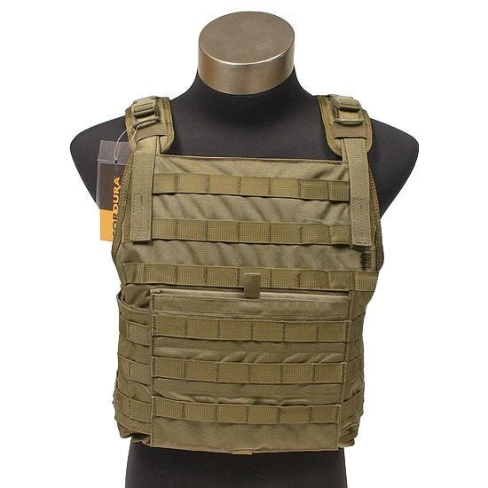 Flyye PC Pladeholder MOLLE-stil - Coyote Brown