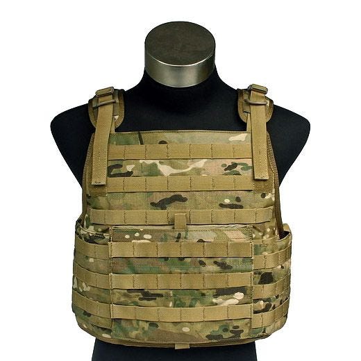 Flyye PC Pladeholder MOLLE-stil - MultiCam