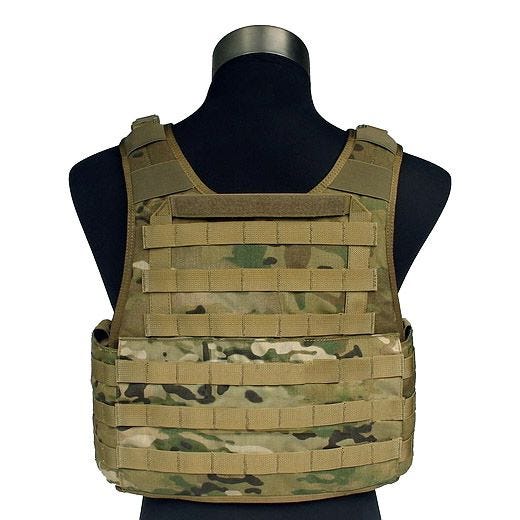Flyye PC Pladeholder MOLLE-stil - MultiCam