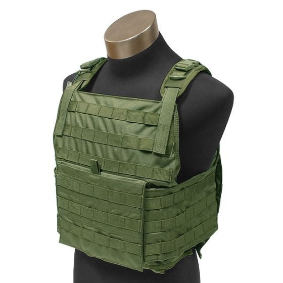 Flyye PC Pladeholder MOLLE-stil - Olive Drab