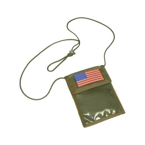 Flyye Neck ID Wallet Khaki