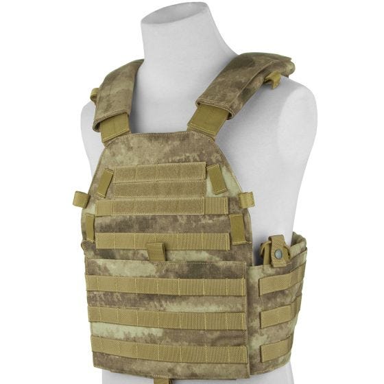 Flyye New MOLLE LT6094 Taktisk Vest - A-TACS AU